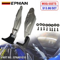 EPMAN Billet Quick Hood Hinge Release Latch For Honda Acura 92-01 Civic Type R DC2 EK EPAA01G10